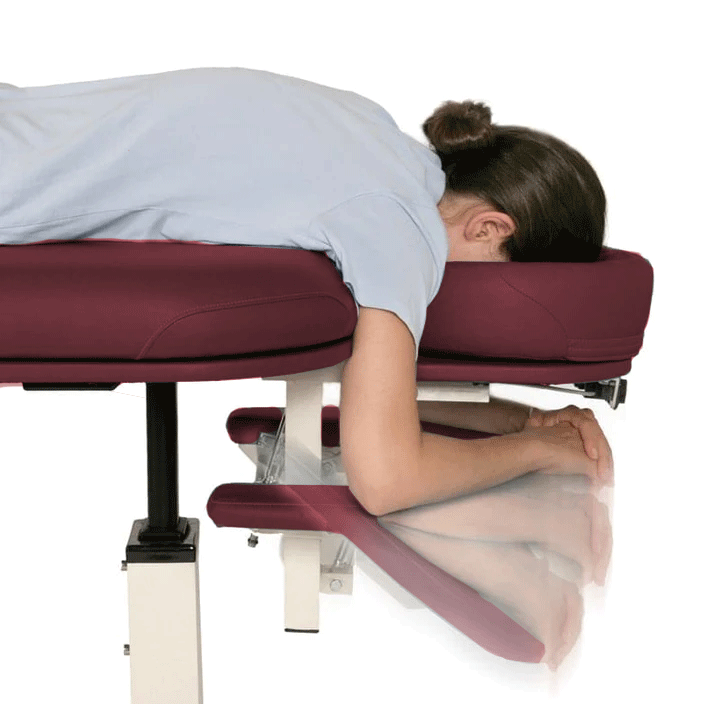 Chiropractic Table Pivoting Arm Rests