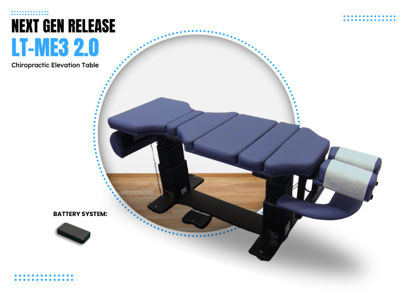 Chiropractic Elevation Table - LT-ME3 2.0