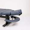 Blue Lifetimer International Table Option rectangle face cushions and infinite adjusting quick touch headpiece up / raised position