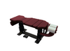 Load image into Gallery viewer, Burgundy Electric Chiropractic Elevation Lift Table for Chiropractors