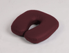 burgundy crescent shaped face cushion for chiropractic, massage, acupuncture, physios, physical therapy, naturopathy therapy