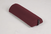 Load image into Gallery viewer, burgundy 8″ half round foam chiropractic, massage, physical therapy bolster cushions for under the patients’ head, neck, ankles or abdomen for added patient comfort and ergonomics