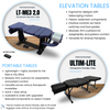 portable and elevation chiropractic table benefits