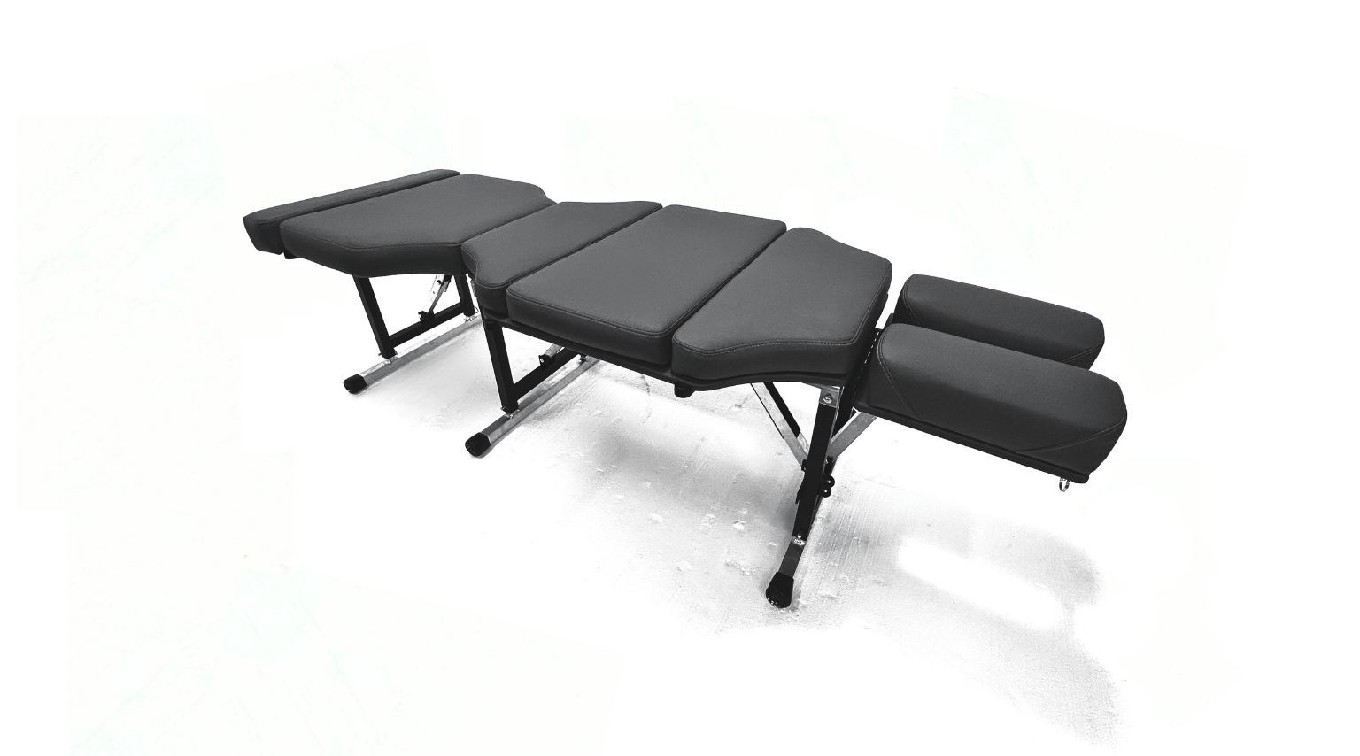 Lifetimer International | Black Ultim-Lite Ergonomic Portable Chiropractic Drop Table