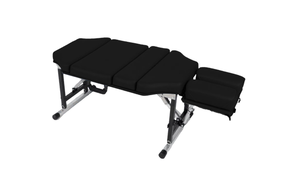 Black Lifetimer International LT-500 portable pediatric table is a portable table designed for chiropractic, massage, and examination services for children.