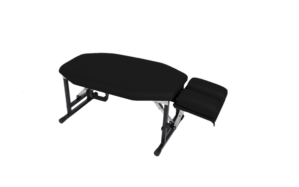 Black Lifetimer International LT-60 pediatric portable chiropractic and massage physical therapy table for children