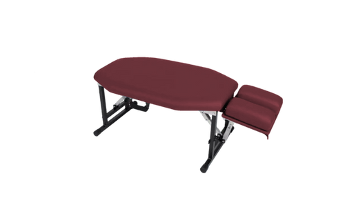 Burgundy Lifetimer International LT-60 pediatric portable chiropractic and massage physical therapy table for children