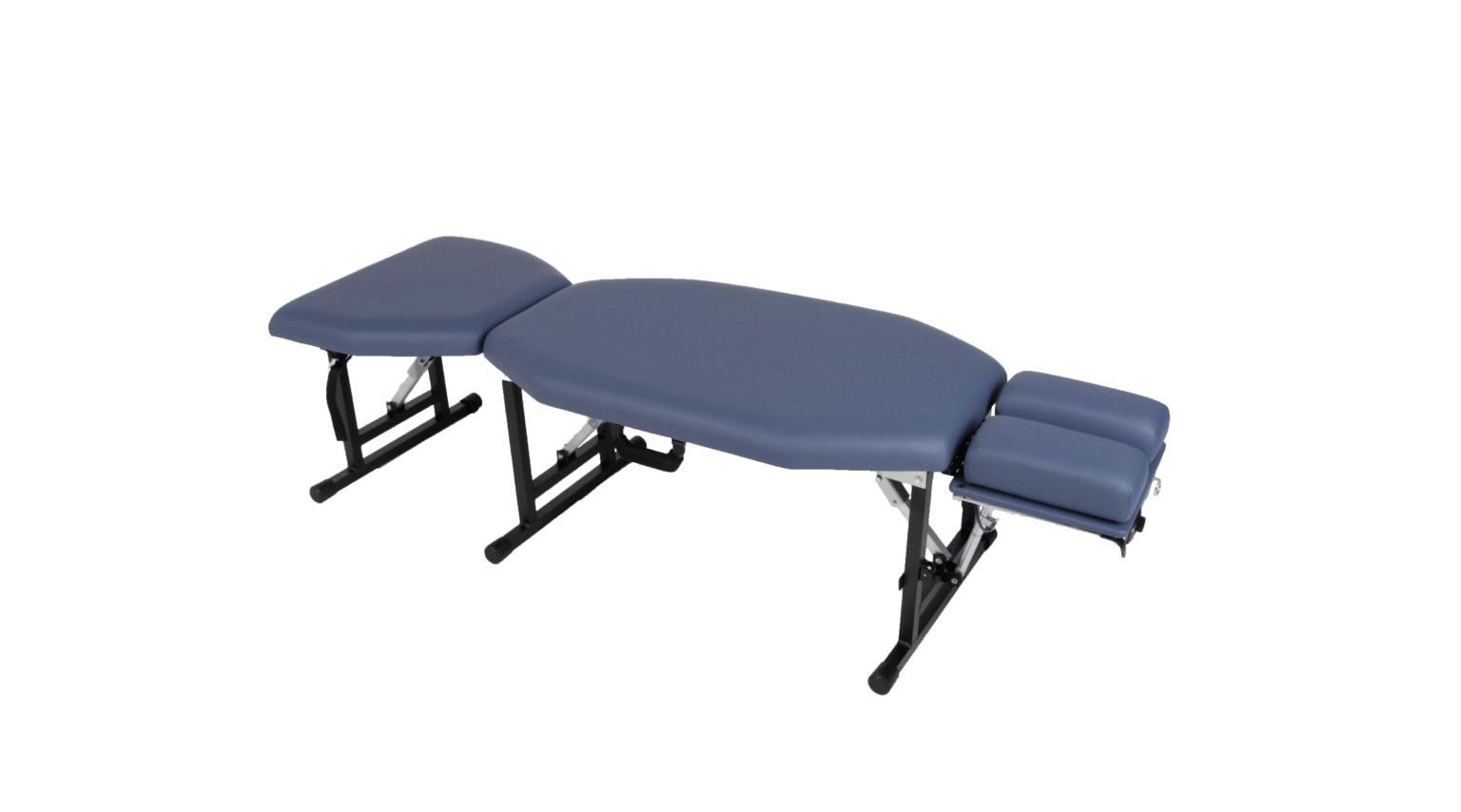 Blue Lifetimer International LT-60 portable chiropractic adjustment drop treatment table also for physical therapy and massage