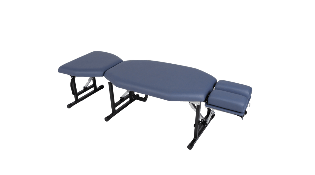 Blue Lifetimer International LT-60 portable chiropractic adjustment drop treatment table also for physical therapy and massage